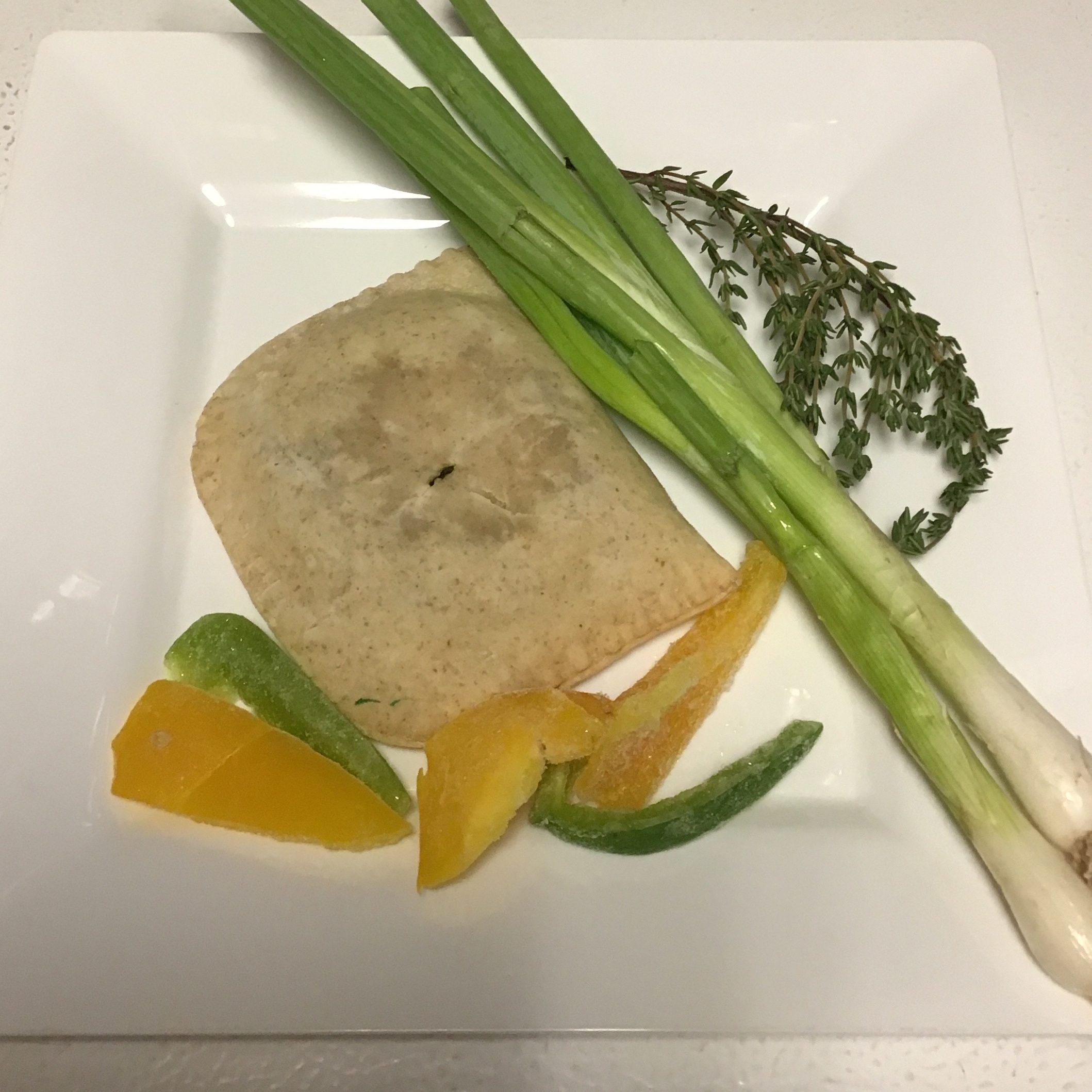 Jamaican Spinach Patties.