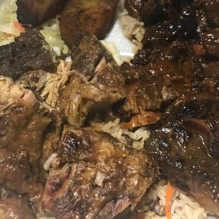 Jerk Chicken & Oxtail (Combination)