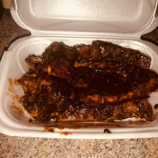 BBQ Jerk Ribs (1/2 Slabs)