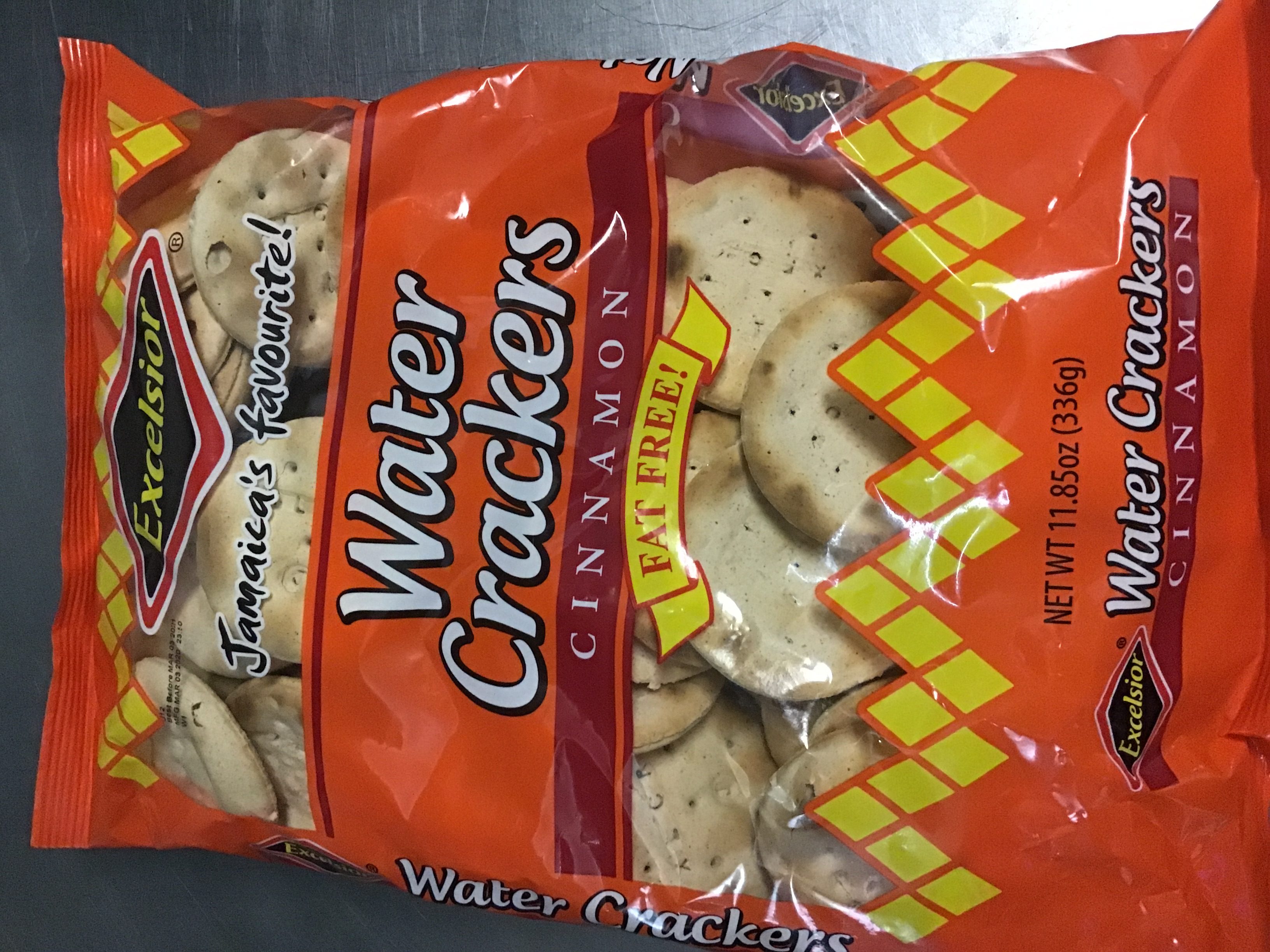 Water Crackers.